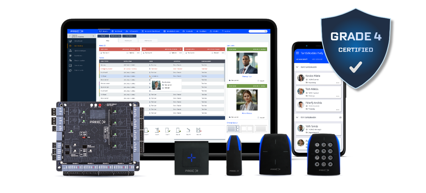 A Predor rendszer megkapta a Grade 4 minősítést
